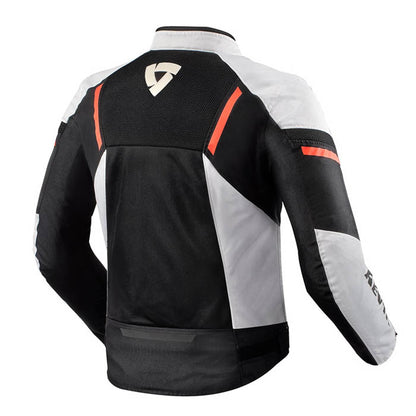 Chaqueta REVIT GT-R Air 3 White / Neon Red