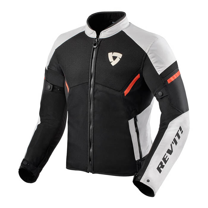 Chaqueta REVIT GT-R Air 3 White / Neon Red