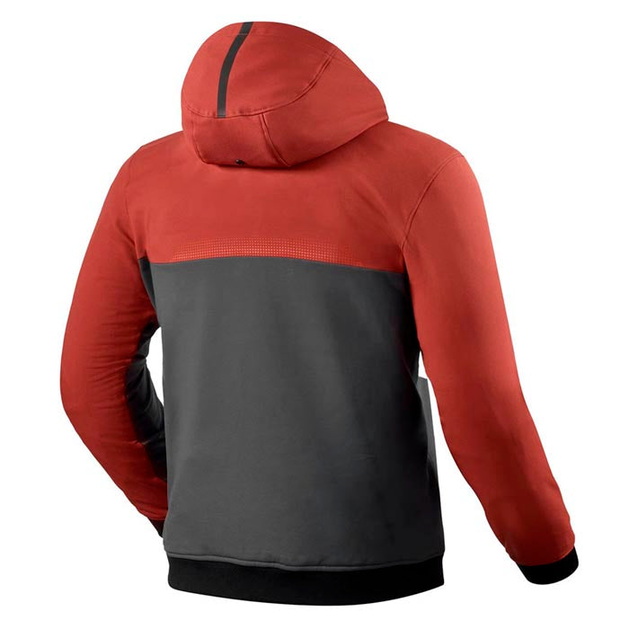 Chaqueta Revit Parabolica 2 Rojo Burdeos / Gris.