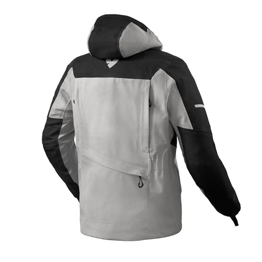 Chaqueta Revit Tectonic H2O Negro / Gris Claro.
