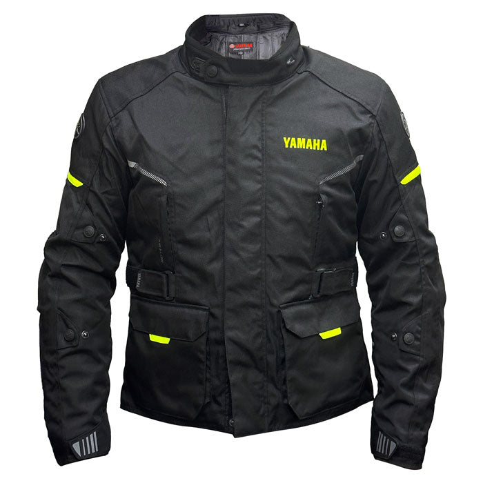Chaqueta Yamaha Railway Turing Negro/Amarillo