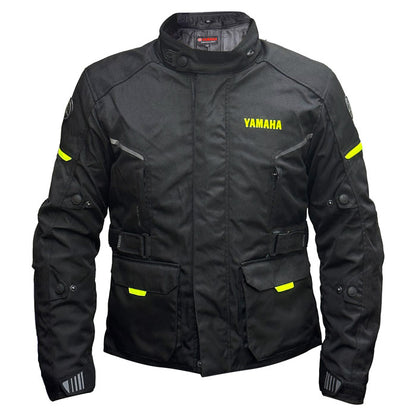 Chaqueta Yamaha Railway Turing Negro/Amarillo