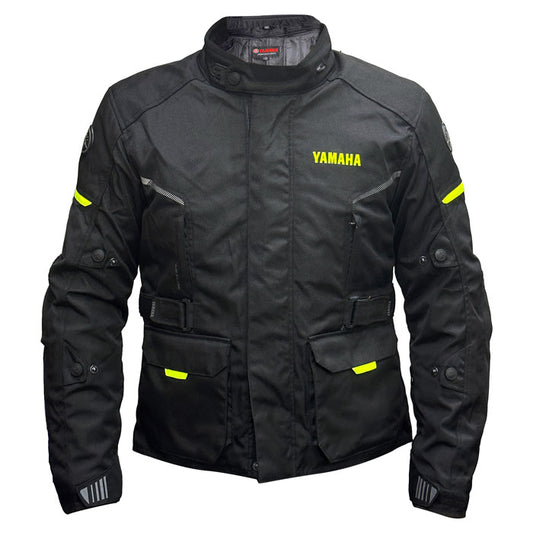 Chaqueta Yamaha Railway Turing Negro/Amarillo