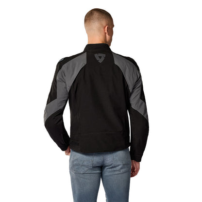 Chaqueta Rev’it! Hyperspeed 3 H2O Negro / Gris