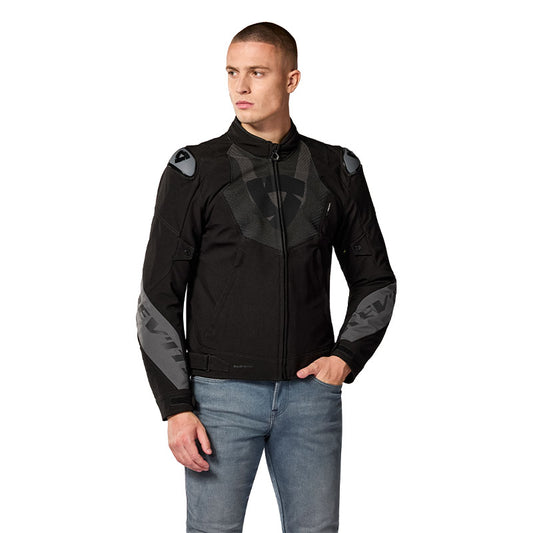 Chaqueta Rev’it! Hyperspeed 3 H2O Negro / Gris