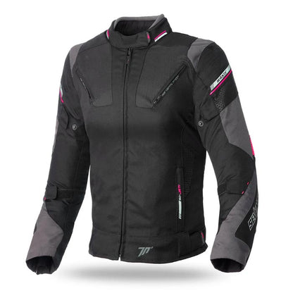 Chaqueta Mujer Seventy SD-JR71 Negra/Rosa