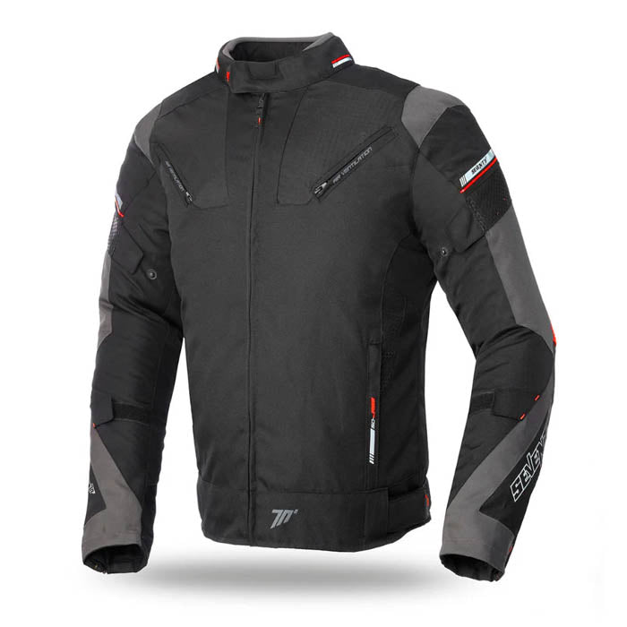 Chaqueta Seventy SD-JR69 Negra/Rojo