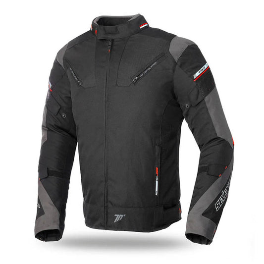Chaqueta Seventy SD-JR69 Negra/Rojo