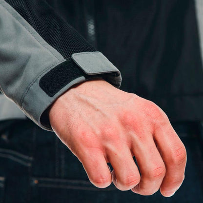 Chaqueta DAINESE Sevilla Air Tex Negro/Gris