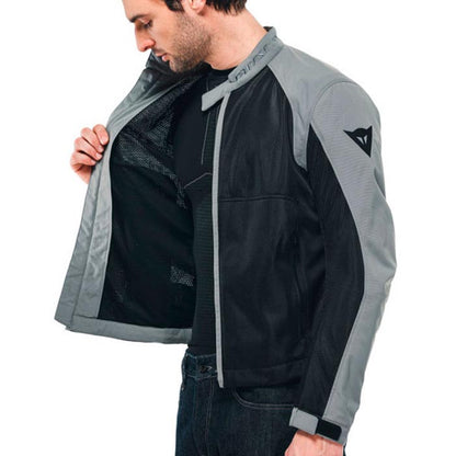 Chaqueta DAINESE Sevilla Air Tex Negro/Gris