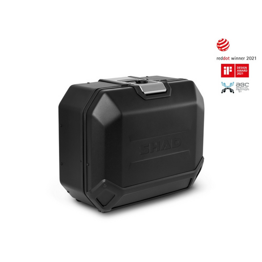 Maleta para Moto Shad Lateral Izquierda TERRA BLACK TR36
