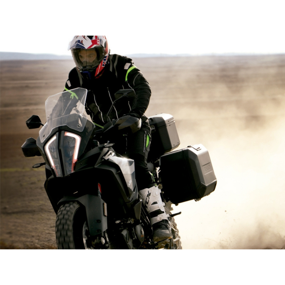 Maleta para Moto Shad Lateral Derecha TERRA BLACK TR47