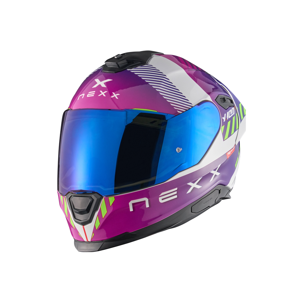 Casco Nexx Y.100R FADE PURPLE WHITE