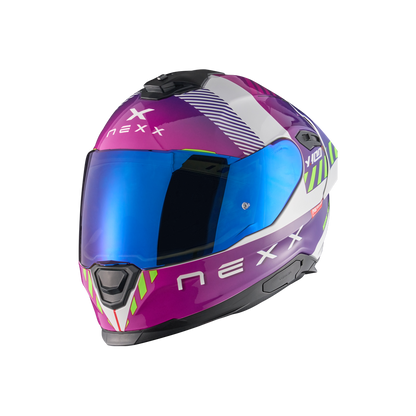 Casco Nexx Y.100R FADE PURPLE WHITE