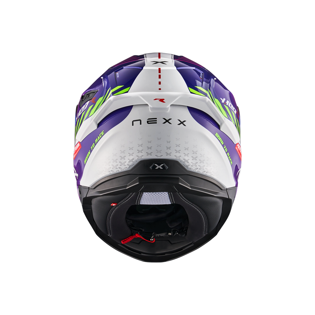 Casco Nexx Y.100R FADE PURPLE WHITE