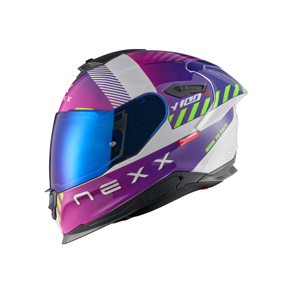 Casco Nexx Y.100R FADE PURPLE WHITE