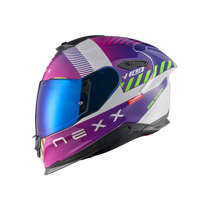 Casco Nexx Y.100R FADE PURPLE WHITE