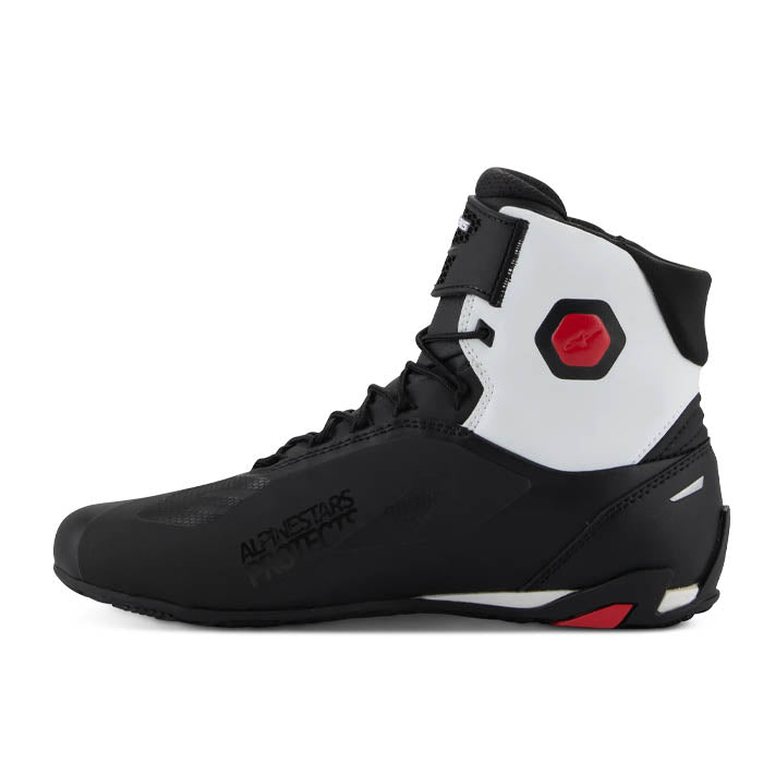 Botas Alpinestars Faster-4 Negro/ Blanco/ Rojo