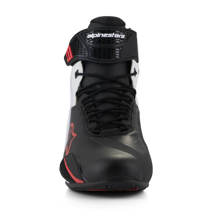 Botas Alpinestars Faster-4 Negro/ Blanco/ Rojo