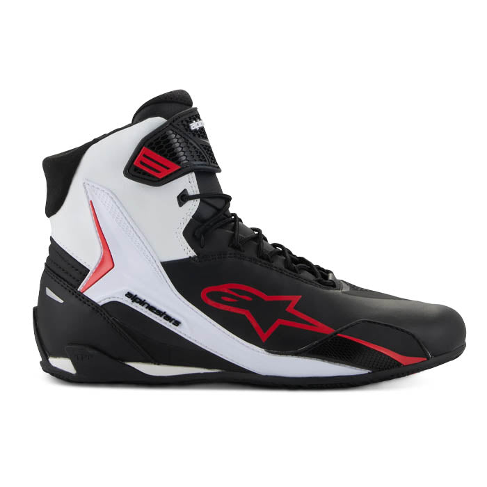 Botas Alpinestars Faster-4 Negro/ Blanco/ Rojo