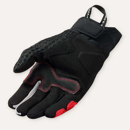Guantes Revit Veloz Negro / Rojo