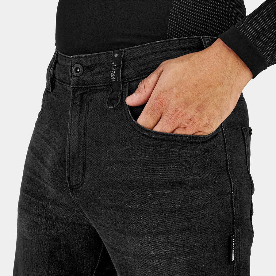Jeans Shima Rider Negro