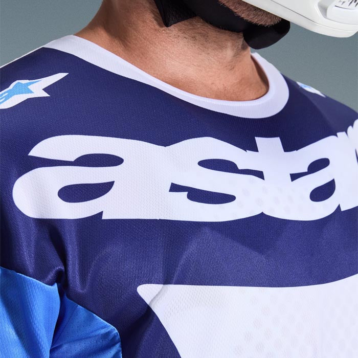Jersey Alpinestars Racer Riway Azul – Motoqueros Chile