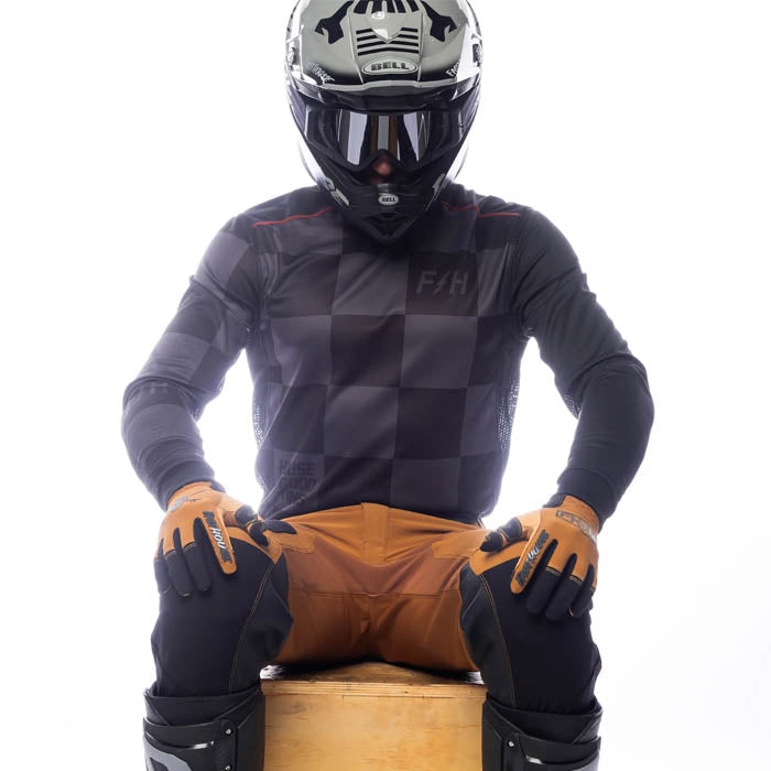 Jersey Fasthouse Sanguaro Gibson Negro/Gris