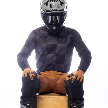 Jersey Fasthouse Sanguaro Gibson Negro/Gris