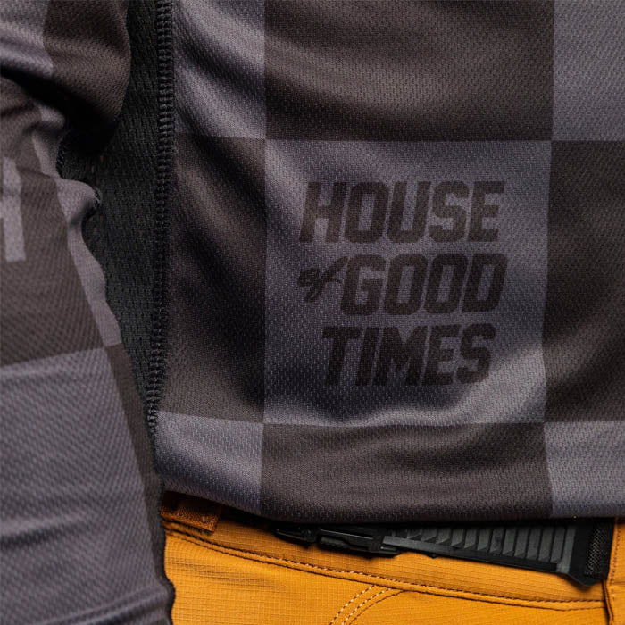 Jersey Fasthouse Sanguaro Gibson Negro/Gris