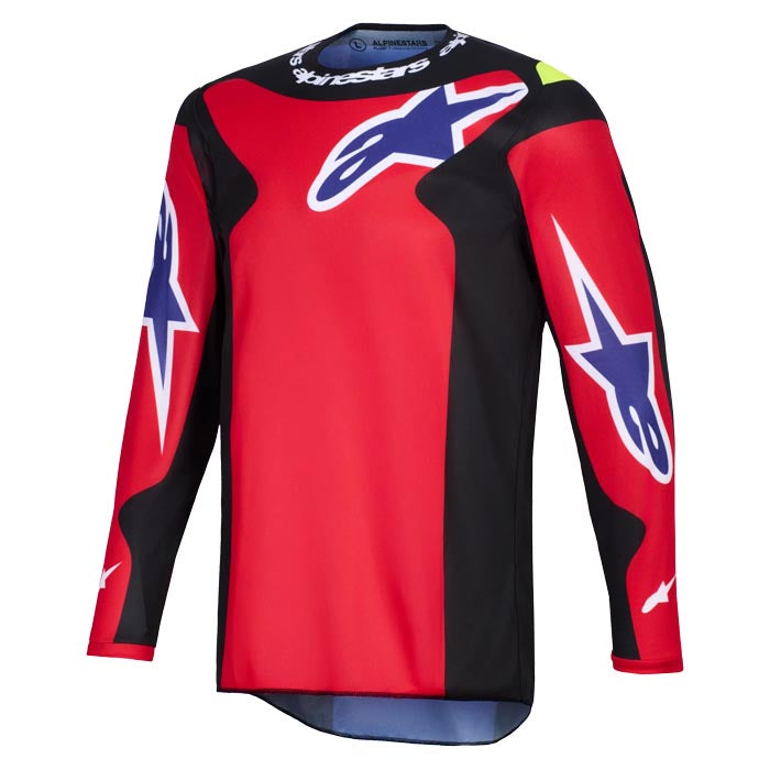 Jersey Alpinestars Fluid Grid 2026  Rojo/ Negro