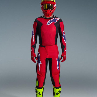 Jersey Alpinestars Fluid Grid 2026  Rojo/ Negro