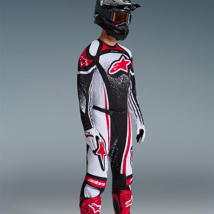 Jersey Alpinestars Techstar Nomur Blanco / Negro