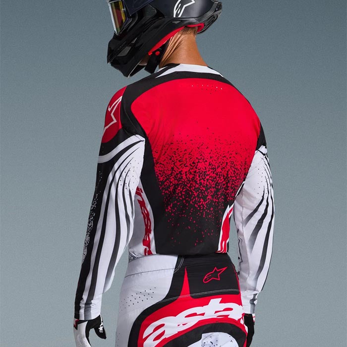 Jersey Alpinestars Techstar Nomur Blanco / Negro – Motoqueros Chile
