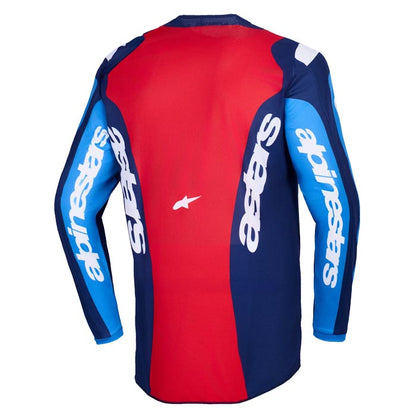 Jersey Alpinestars Fluid Grid 2026 Azul/Rojo