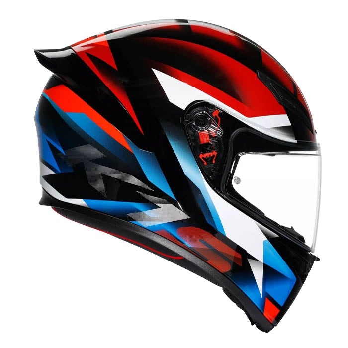 Casco AGV K1 S Fastlap Negro/Rojo/Azul