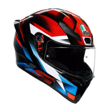 Casco AGV K1 S Fastlap Negro/Rojo/Azul