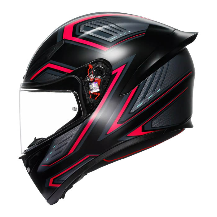 Casco AGV K1 S Sling Matt  Black/Pink
