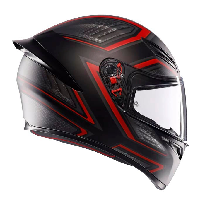 Casco AGV K1 S Sling Matt Black / Red