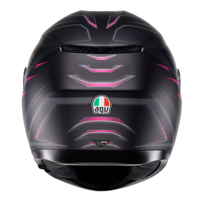 Casco AGV K3 SYTH MATT BLACK/PINK