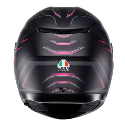 Casco AGV K3 SYTH MATT BLACK/PINK
