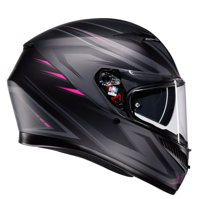 Casco AGV K3 SYTH MATT BLACK/PINK