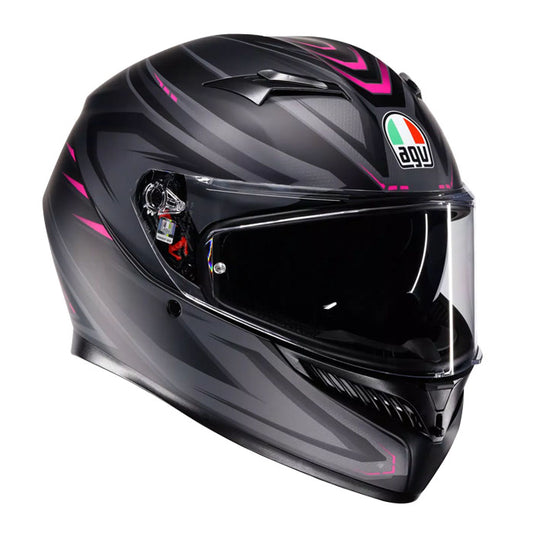 Casco AGV K3 SYTH MATT BLACK/PINK
