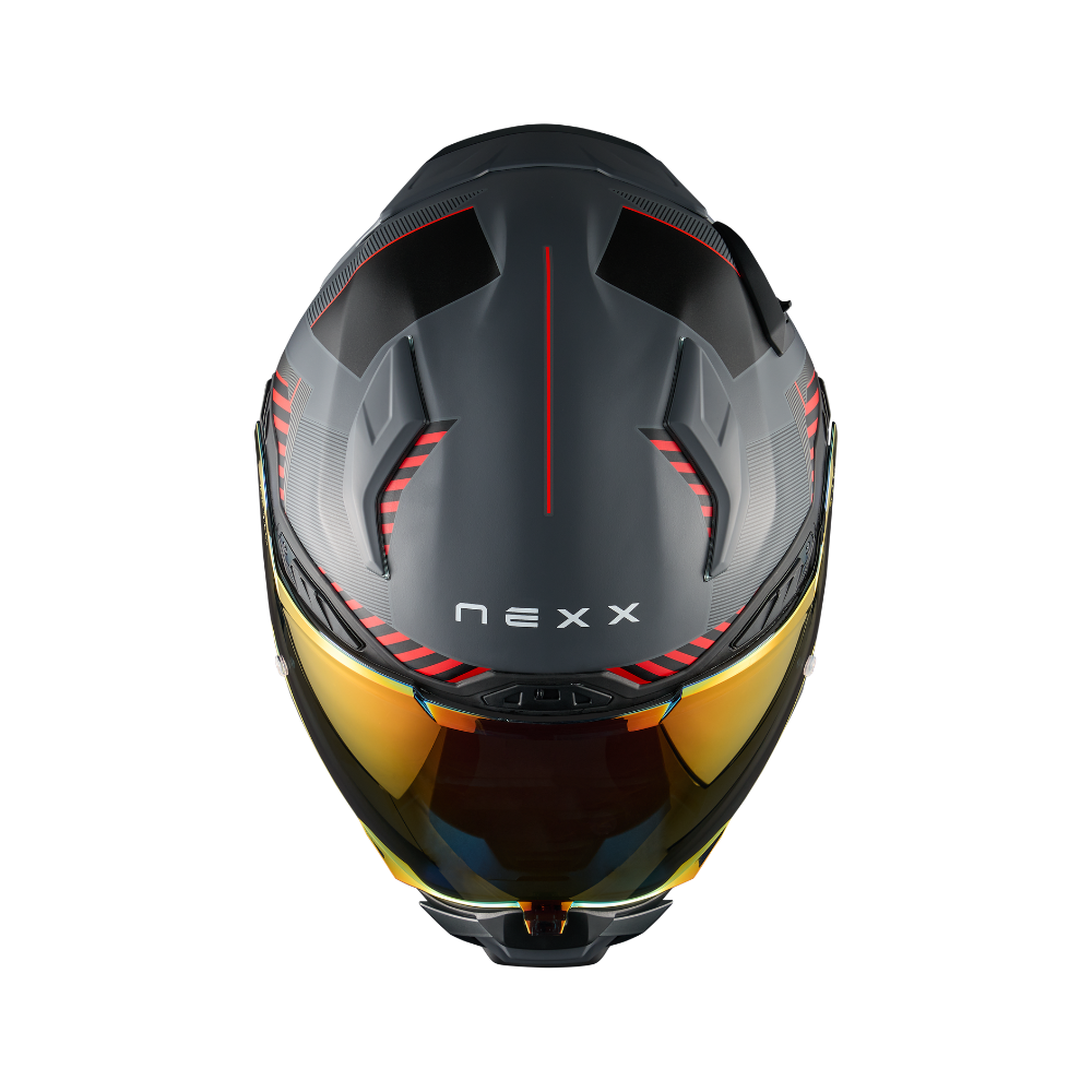 Casco Nexx X.WST3 FLUENCE GREY RED