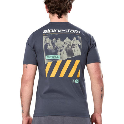 Polera Alpinestars No Barrier SS CSF Carbón