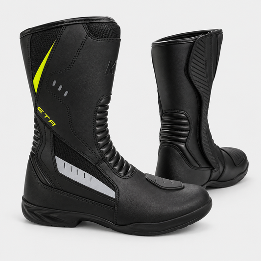 Botas Moto Calle Ozone 2.0 Negro KMZ