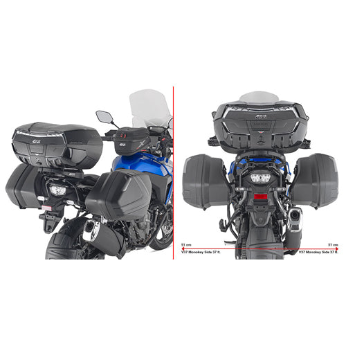 Givi ANCLAJE LATERAL MONOKEY V-Strom 800DE/ 800SE