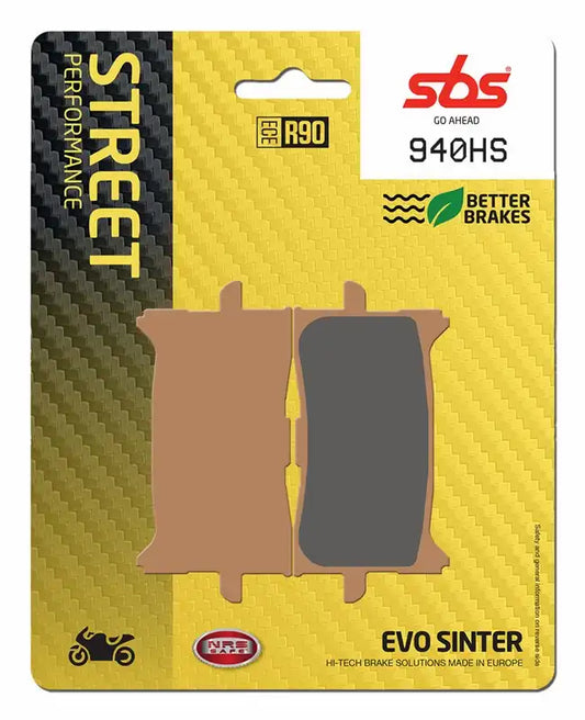 Pastillas de Freno Delantera SBS 940HS