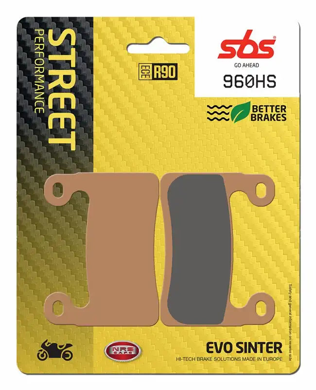 Pastillas de Freno Delantera SBS 960HS