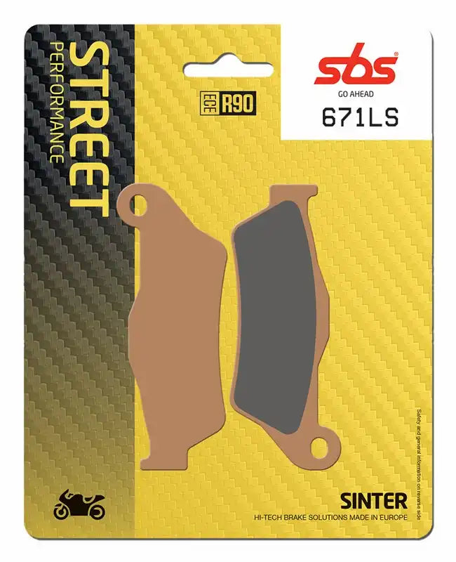 Pastillas de Freno Trasera SBS 671LS